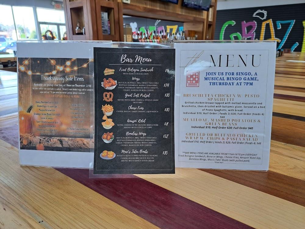 Amazin' Grazin' Menu image 2